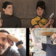 Top: Archer. Bottom: David Tennant and Michael Sheen, Staged.